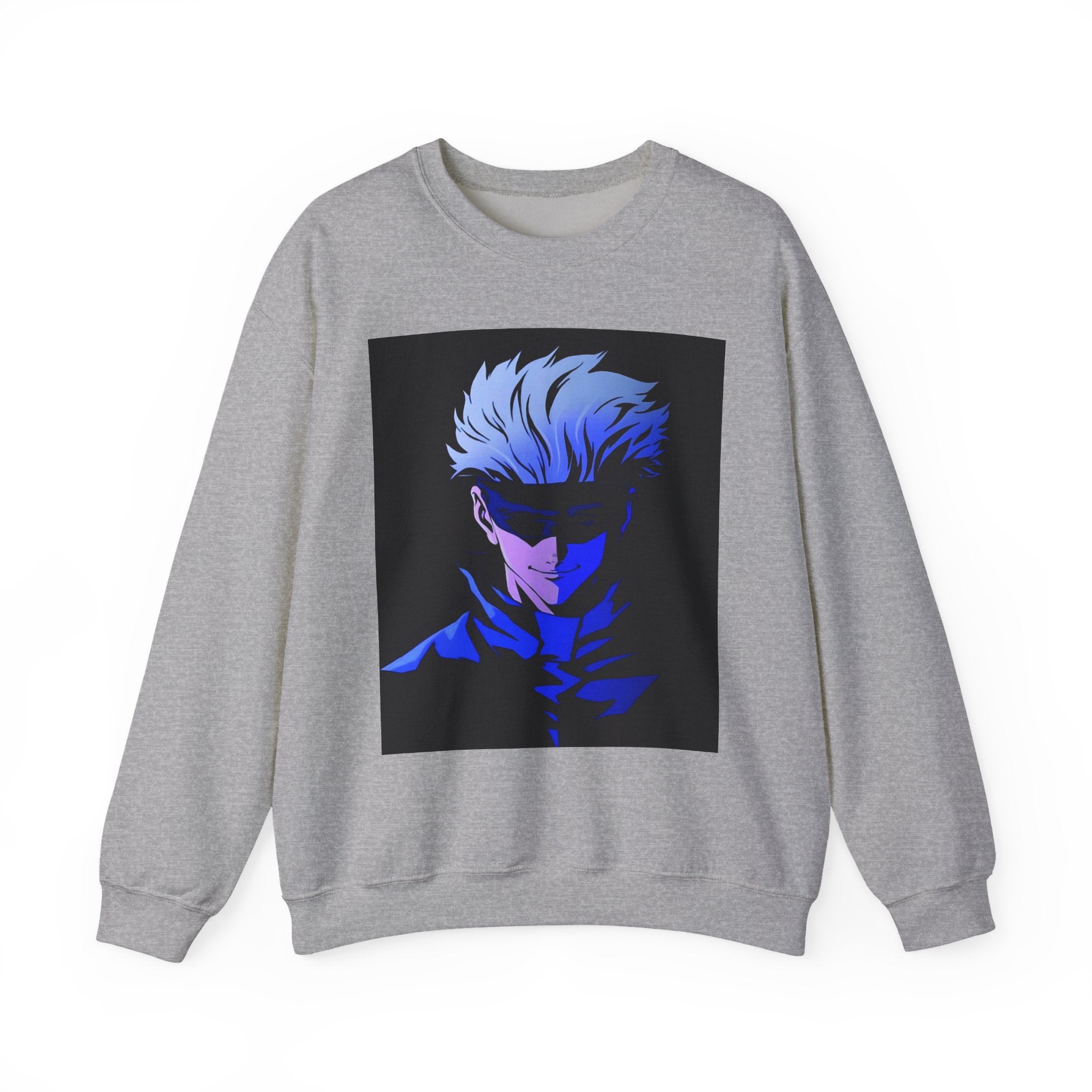 Anime Jujutsu Kaisen Sweatshirt — Blue Midnight Portrait Crewneck
