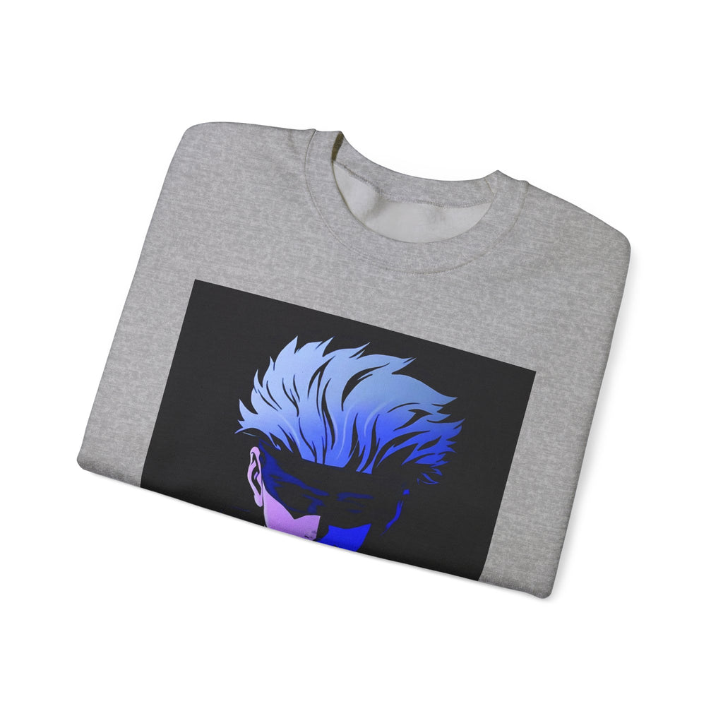 Anime Jujutsu Kaisen Sweatshirt — Blue Midnight Portrait Crewneck