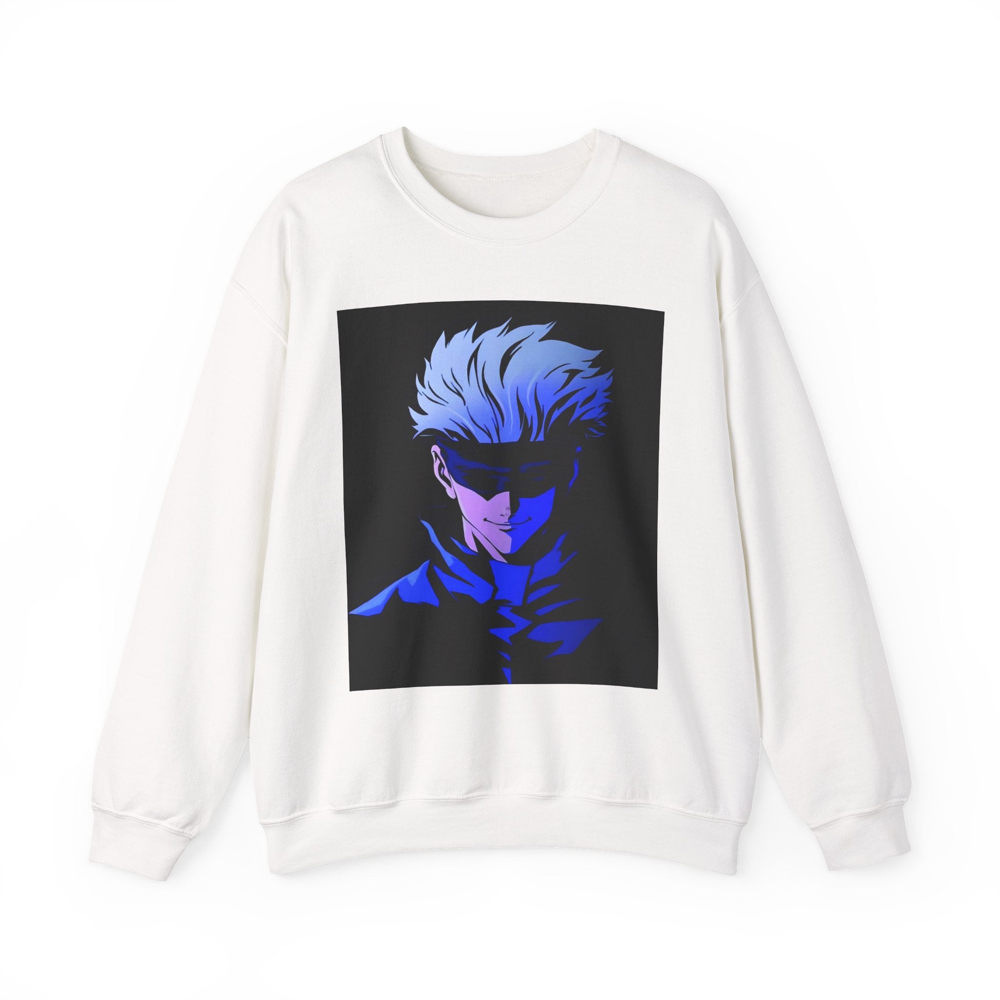 Anime Jujutsu Kaisen Sweatshirt — Blue Midnight Portrait Crewneck
